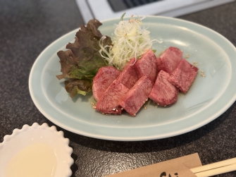 厚切りの上タン塩は特におすすめ！一口食べたら止まらなくなります。