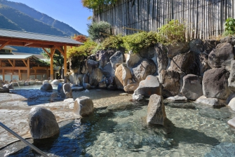 日帰り温泉「湯の里」